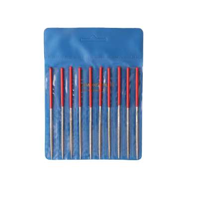 10pcs triangle Diamond Needle File Set for woodworking